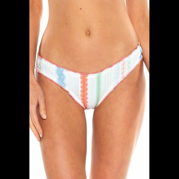 NEW $68 Becca Casablanca Hipster Side Tap Bikini Bottom‎ [SZ Small ] - Picture 3 of 12